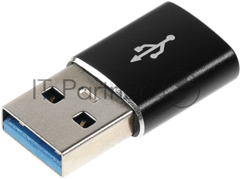 Адаптер Premier 6-071-3 USB 3.0 A(m) USB Type-C (f) черный (пакет)