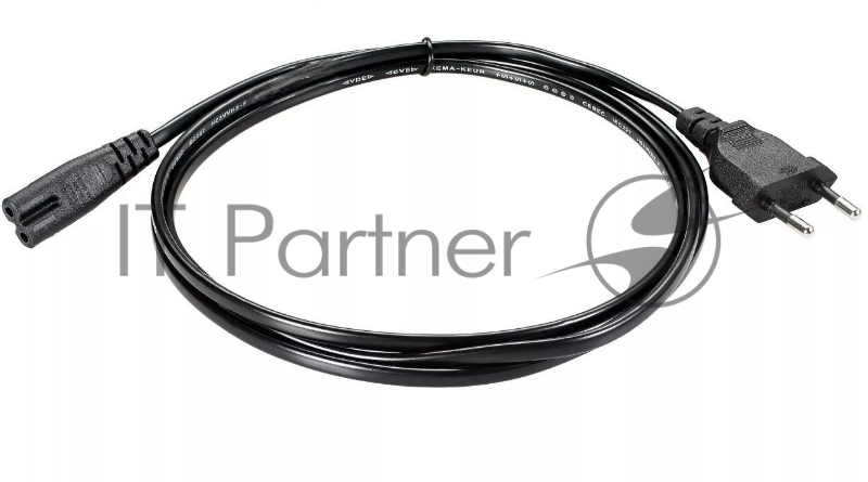 Кабель Premier 5-180 IEC C7 (2-pin) Евровилка 1.5м (5-180(0.75) 1.5) черный (Bulk)