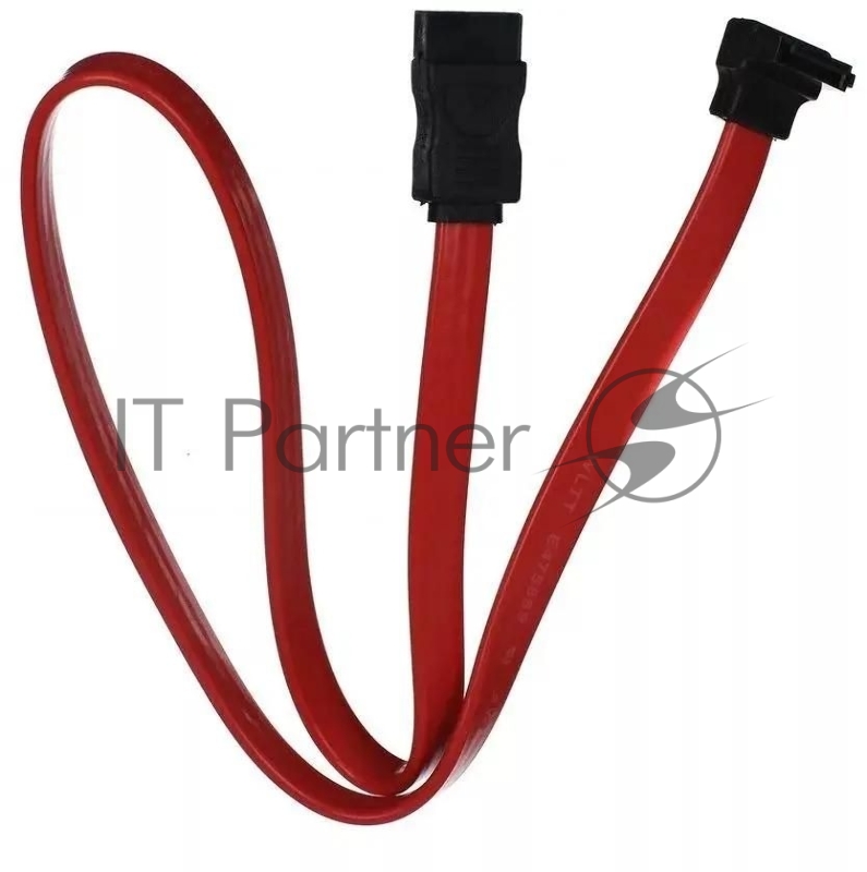 Кабель Premier 6-096-7666 SATA SATA угловой 0.45м (пакет) плоский