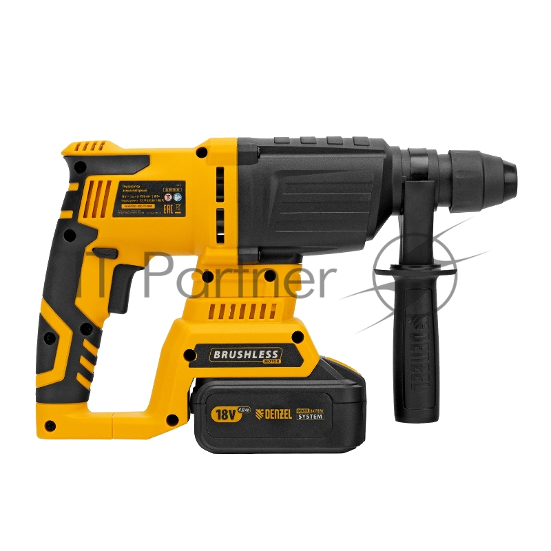 Перфоратор аккумуляторный BLRH-IB-26, Li-Ion, 18 В // Denzel