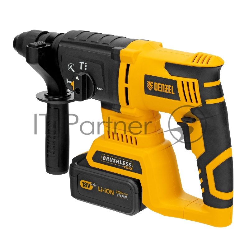 Перфоратор аккумуляторный BLRH-IB-26, Li-Ion, 18 В // Denzel