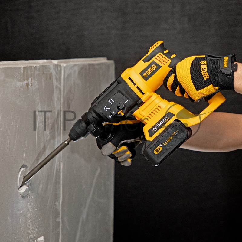 Перфоратор аккумуляторный BLRH-IB-26, Li-Ion, 18 В // Denzel