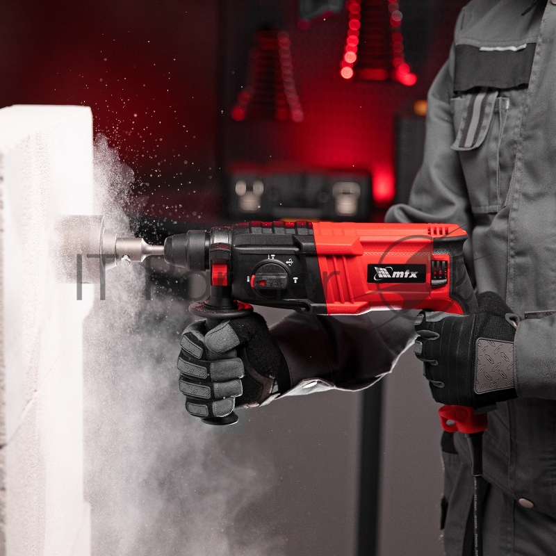 Перфоратор электрический MRH-600-22, SDS-Plus, 600 Вт, 2,2 Дж, 3 плюс 1 реж.// MTX