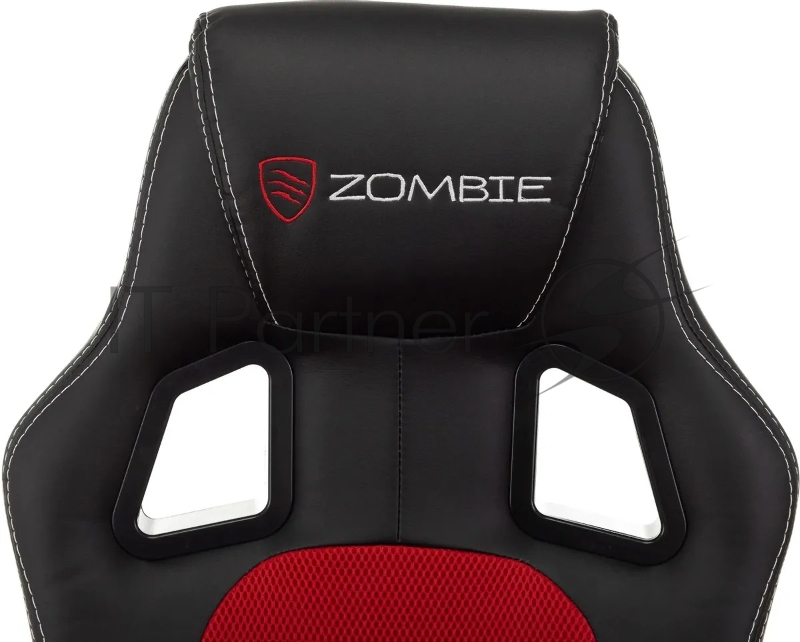 Кресло игровое Zombie Arena черный/красный