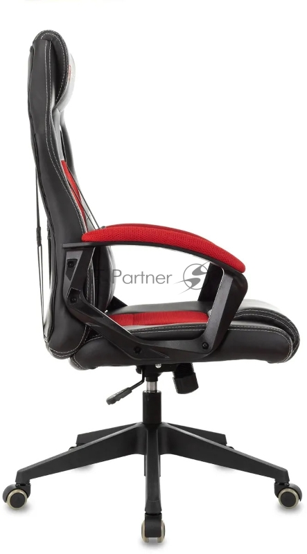 Кресло игровое Zombie Arena черный/красный