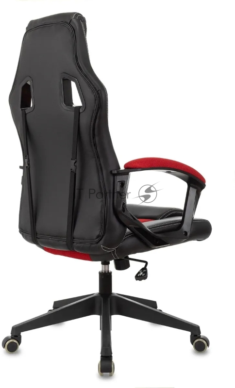 Кресло игровое Zombie Arena черный/красный