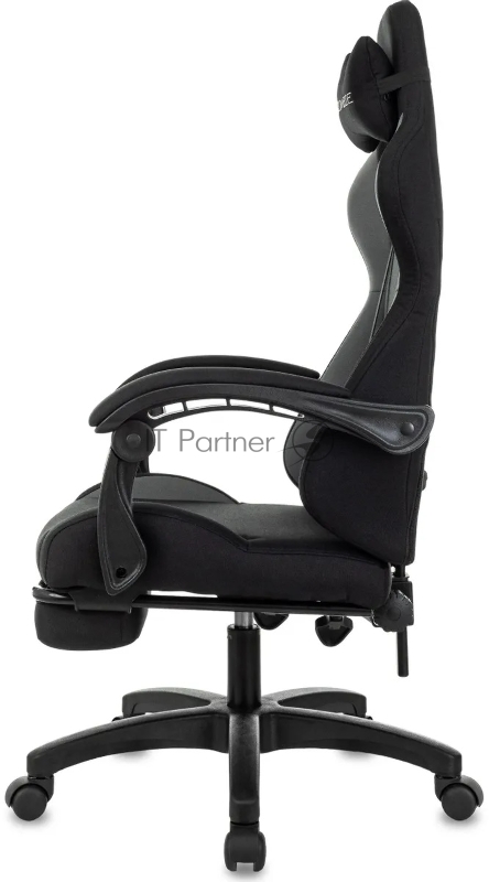 Кресло игровое Zombie Shadow черный/серый