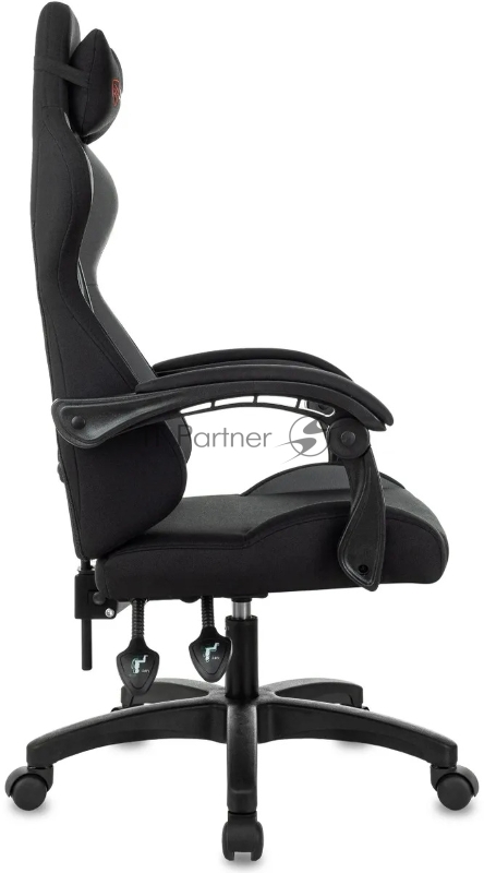 Кресло игровое Zombie Void черный/серый