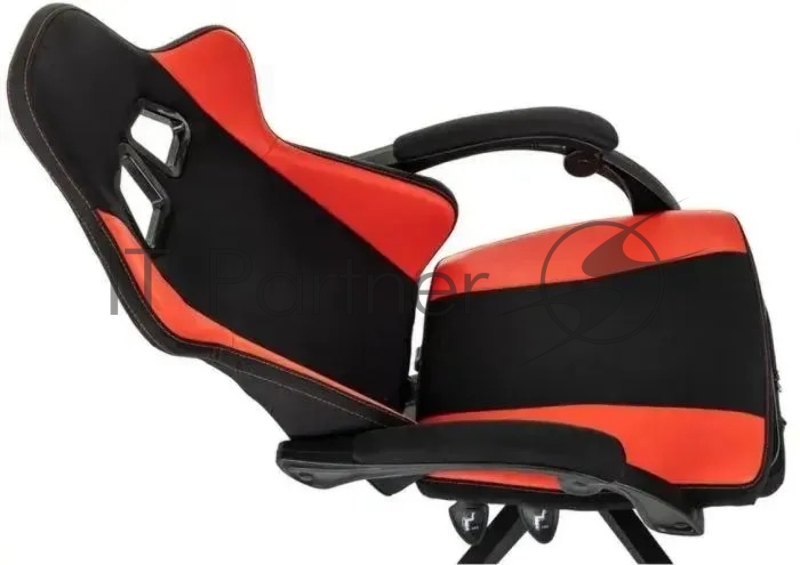 Кресло игровое Zombie Weaver черный/красный