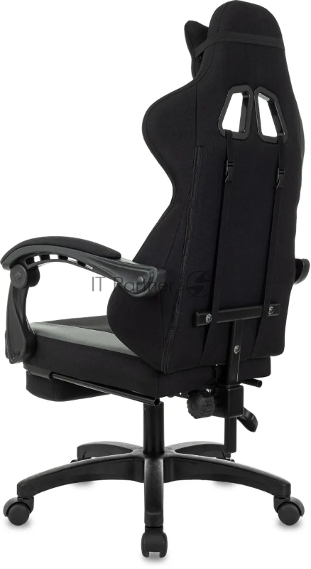 Кресло игровое Zombie Weaver черный/серый