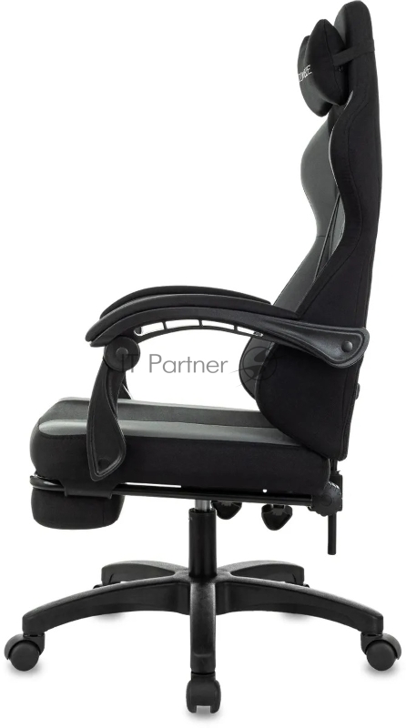 Кресло игровое Zombie Weaver черный/серый