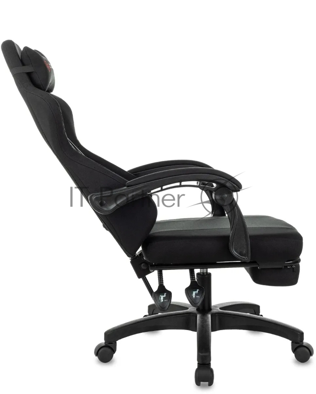 Кресло игровое Zombie Weaver черный