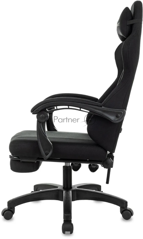 Кресло игровое Zombie Weaver черный