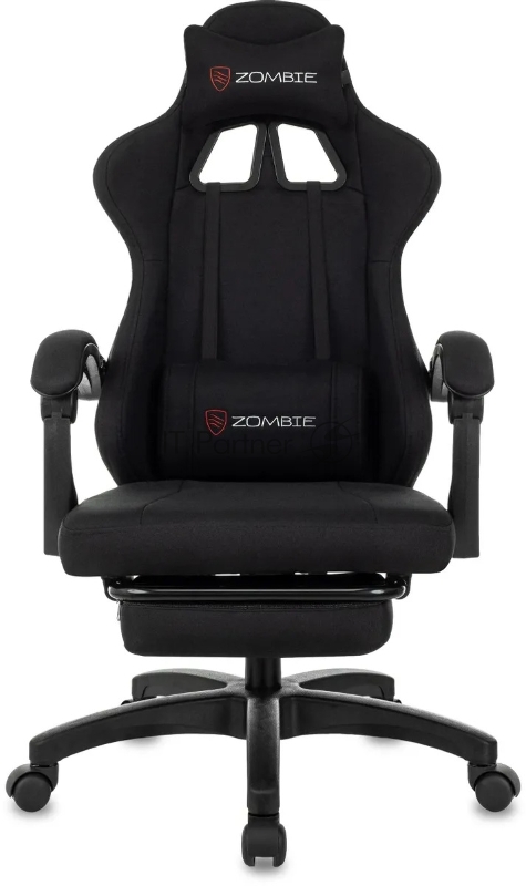 Кресло игровое Zombie Weaver черный