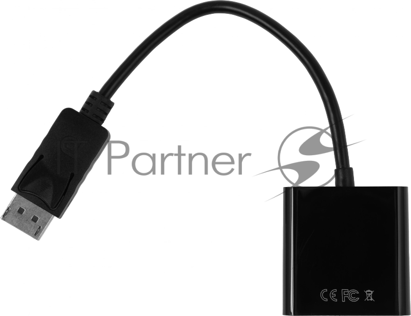 Кабель-переходник аудио-видео Premier H105 DisplayPort (m)/HDMI (f) 0.15м. черный (A3378)