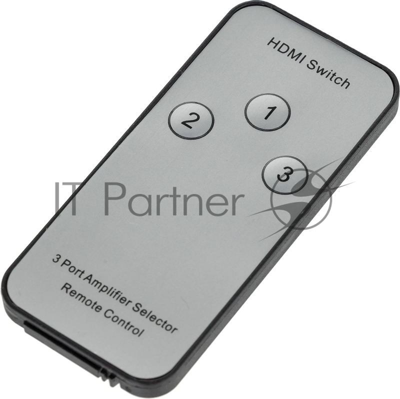 Переключатель аудио-видео Premier HDMI (f)/HDMI (f)/HDMI (f) черный (7004)