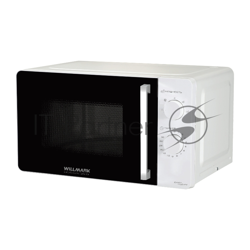 Микроволновая печь WILLMARK WMO-281XW (20л, 700Вт, механическая ПУ, ручка д/открыв.дверцы,белая)