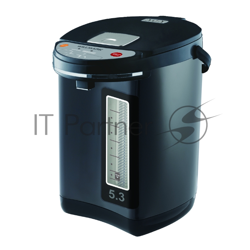 Термопот WILLMARK WAP-502KL темно-серый (5,3л, 2 сп. нал. воды, функц. перекип., 900Вт)