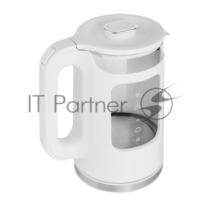 Чайник эл. WILLMARK WEK-1725W (1.7л, пов. на 360град., LED-подсв.,двустенный корпус,2200Вт,белый)