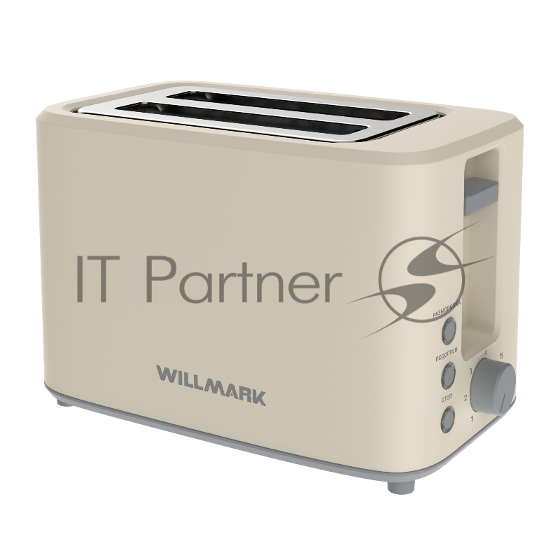 Тостер WILLMARK WTS-9868P (950вт, 7 режимов обж., режим подогрева, разморозка)