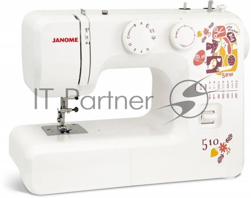Швейная машина Janome Sew dream 510 белый