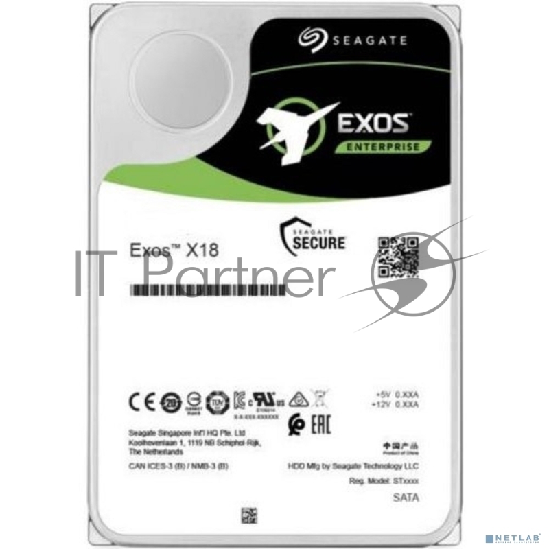 Жесткий диск SATA 12TB 7200RPM 6GB/S ST12000NM000J SEAGATE