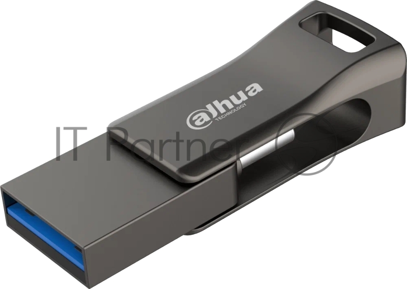 Флеш диск DAHUA 128GB metal USB3.2 Gen1 Type-A & Type-C Flash drive R/W/150MB/s 100MB/s