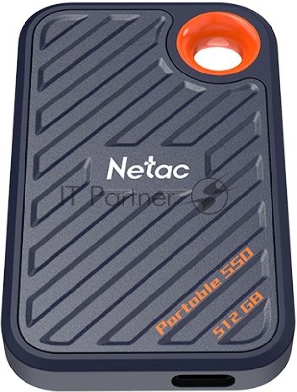 Внешний накопитель SSD Netac ZX20 512GB USB 3.2 Gen 2 Type-C NT01ZX20-512G-32BL