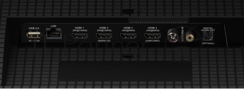 Телевизор QLED TCL 115 115X955 черный/черный 4K Ultra HD 144Hz DVB-T DVB-T2 DVB-C DVB-S DVB-S2 USB WiFi Smart TV (RUS)