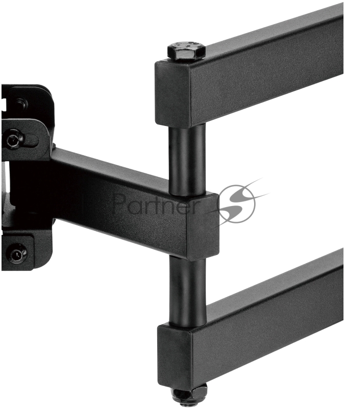 Кронштейн для телевизора SunWind 6FS черный 37-70 макс.35кг настенный поворотно-выдвижной и наклонный