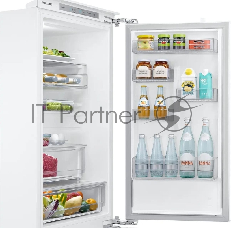 Холодильник Samsung BRB26715DWW/EF белый двухкамерный 190/74л морозилка снизу, No Frost