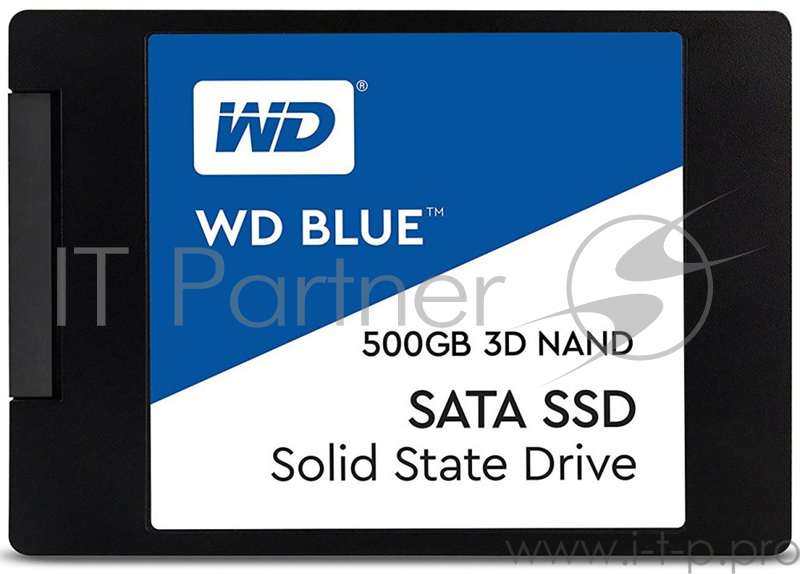 SSD диск 500ГБ 2.5 Western Digital Blue WDS500G2B0A (SATA III)