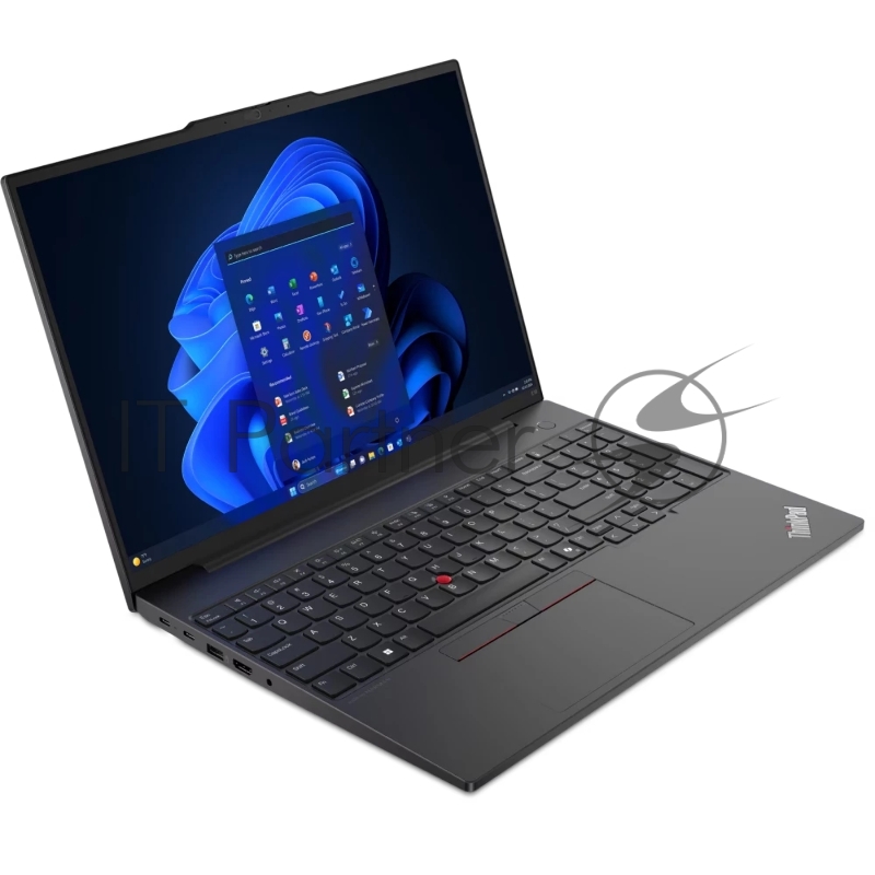 Ноутбук Lenovo ThinkPad E16 G2 Ryzen 5 7535U 16Gb SSD512Gb AMD Radeon 660M 16 IPS WUXGA (1920x1200) noOS black WiFi BT Cam (21M5S03A00)