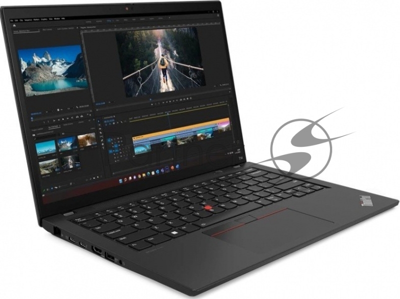 Ноутбук Lenovo ThinkPad T14 Gen4 / 14 WUXGA (1920x1200) IPS 300nits / i5-1335U / 16GB DDR5 / SSD 51