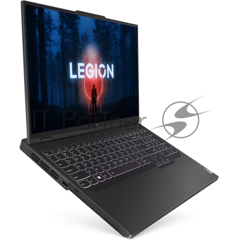 Ноутбук Lenovo Legion Pro 5 16ARX8 Ryzen 5 7645HX 16Gb SSD1Tb NVIDIA GeForce RTX4050 6Gb 16 IPS WQXGA (2560x1600) noOS dk.grey WiFi BT Cam (82WM00FWRK)