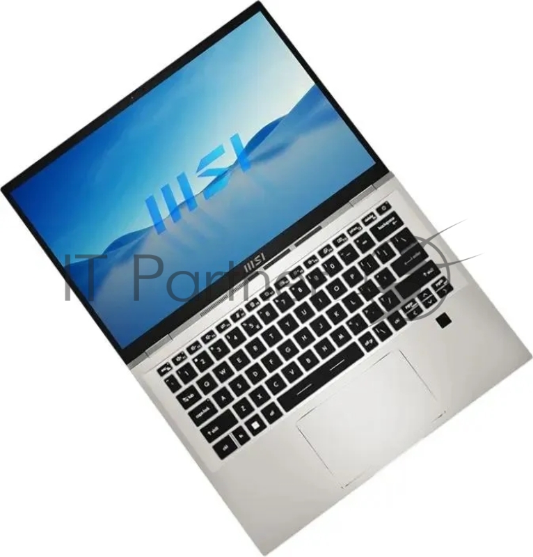 Ноутбук MSI Prestige 14H B12UCX-608US Core i5 12500H 16Gb SSD512Gb NVIDIA GeForce RTX 2050 4Gb 14 IPS FHD+ (1920x1200) Windows 11 Home Multi Language silver WiFi BT Cam (9S7-14F122-608)