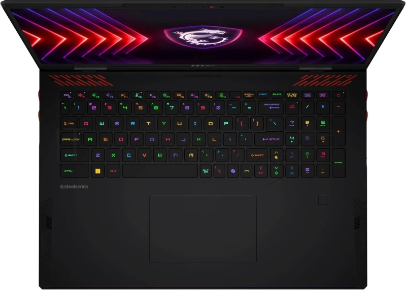 Ноутбук MSI Raider A18 HX A7VIG-026RU Ryzen 9 7945HX3D 32Gb SSD2Tb NVIDIA GeForce RTX4090 16Gb 18 IPS QHD+ (2560x1600) Windows 11 Home black WiFi BT Cam (9S7-182K32-026)