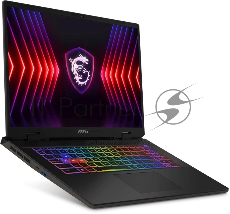Ноутбук MSI Sword 17 HX B13VFKG-221XRU Core i7 13700HX 32Gb SSD1Tb NVIDIA GeForce RTX4060 8Gb 17 IPS FHD+ (1920x1200) Free DOS grey space WiFi BT Cam (9S7-17T214-221)