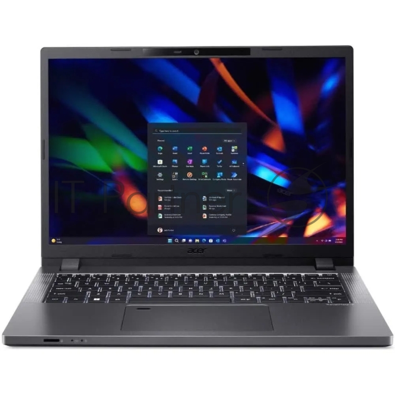 Ноутбук/ ACER TravelMate TMP214-55-G2-597S 14(1920x1200 (матовый) IPS)/Intel Core i5 1335U(1.3Ghz)/16384Mb/512PCISS HD/Cam/BT/WiFi/50WHr/war 1y/1.5kg/Silver/Win11Pro
