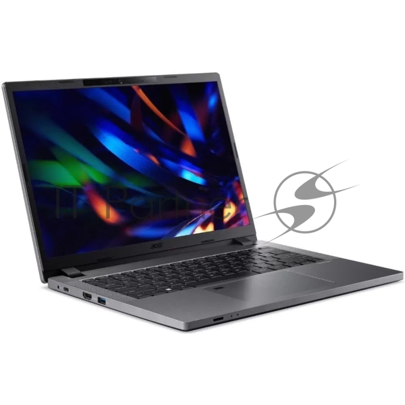 Ноутбук/ ACER TravelMate TMP214-55-G2-597S 14(1920x1200 (матовый) IPS)/Intel Core i5 1335U(1.3Ghz)/16384Mb/512PCISS HD/Cam/BT/WiFi/50WHr/war 1y/1.5kg/Silver/Win11Pro