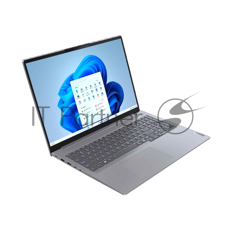 Ноутбук/ Lenovo ThinkBook 16-IML 16.0 WUXGA 300nits, U5-125U ,16GB DDR5, 512GB SSD M.2 2242 NVMe G4,I ntegrated, FHD Cam, Wi-fi AX 2x2-6E+BT,Y-FPR, 3 Cell 45Whr, 65W USB-C 3PIN-UK,BKLT KB US-ENG, No OS, 1Y