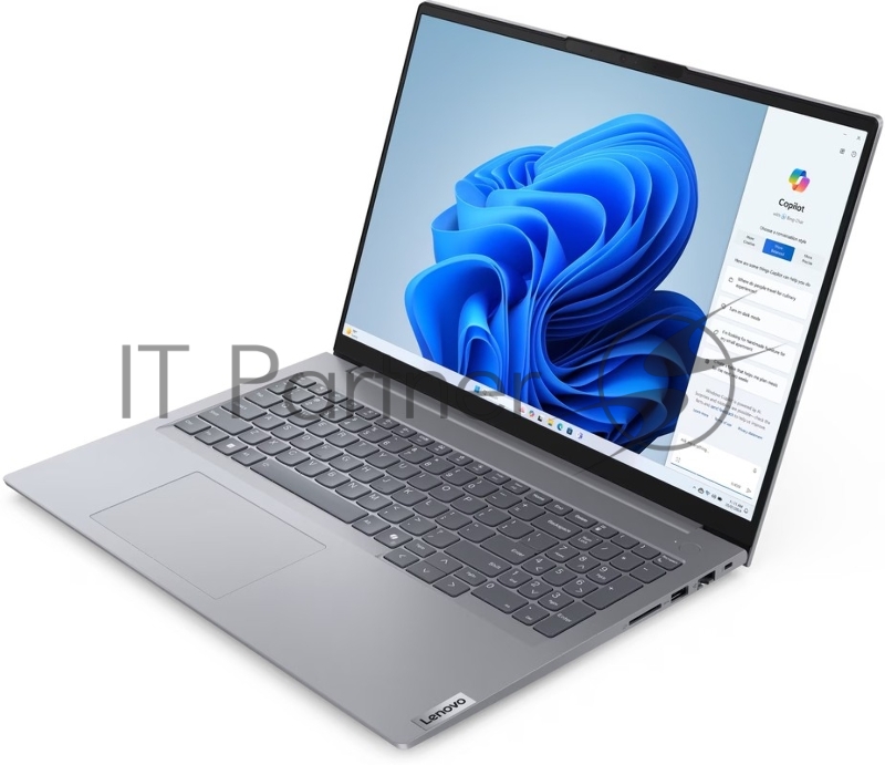 Ноутбук/ Lenovo ThinkBook 16-IML 16.0 WUXGA 300nits ,U7-155H,32GB(16Base+16) DDR5, 512GB SSD M.2 2242 NVMe G4, Integrated ARC, FHD Cam,Wi-fi AX 2x2-6E+BT,Y-FPR, 4 Cell 71Whr, 100W USB-C SLIM-3PIN-UK, BKLT KB US-ENG, No OS, 1Y