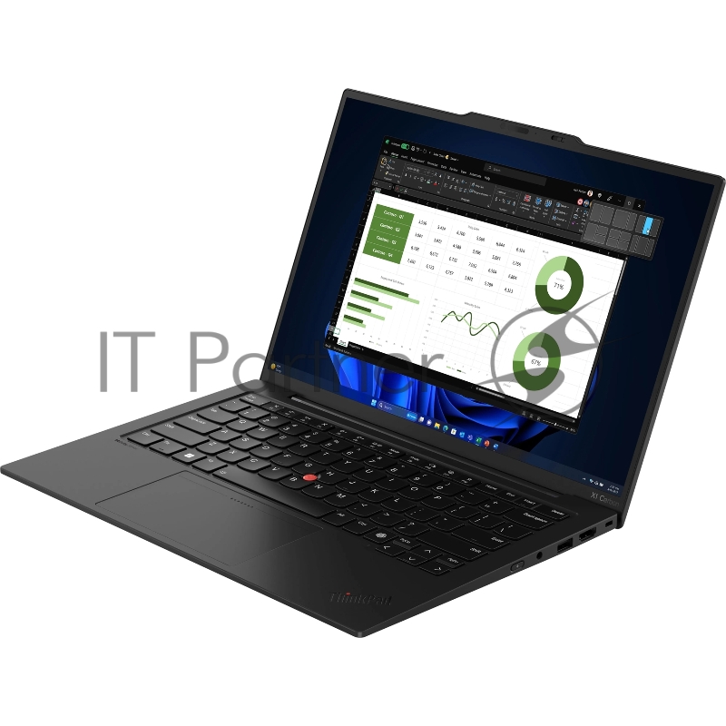 Ноутбук/ Lenovo ThinkPad X1 Carbon G12 14_2.8K_OLED/ Intel ULT7_155H/ 32GB/ 1TB_SSD/ INTEGRATED_GRAPHICS/ Intel® Wi-Fi 7 BE200 2x2 BE/ Clickpad, NO NFC, NO WWAN /FINGERPRINT_READER/ FHD RGB+IR_CAM/ NO_OS/ 1Y