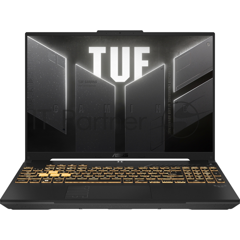 Ноутбук/ ASUS TUF F16 FX607JV-N3146 16(1920x1200 WVA (матовый, 165Hz))/Intel Core i7 13650HX(2.6Ghz)/16384Mb/1024PC GeForce RTX4060(8192Mb)/Cam/BT/WiFi/90 1y/2.27kg/Mecha Gray/DOS