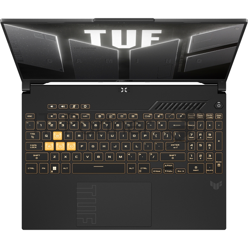Ноутбук/ ASUS TUF F16 FX607JV-N3146 16(1920x1200 WVA (матовый, 165Hz))/Intel Core i7 13650HX(2.6Ghz)/16384Mb/1024PC GeForce RTX4060(8192Mb)/Cam/BT/WiFi/90 1y/2.27kg/Mecha Gray/DOS