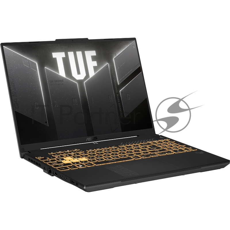 Ноутбук/ ASUS TUF F16 FX607JV-N3146 16(1920x1200 WVA (матовый, 165Hz))/Intel Core i7 13650HX(2.6Ghz)/16384Mb/1024PC GeForce RTX4060(8192Mb)/Cam/BT/WiFi/90 1y/2.27kg/Mecha Gray/DOS