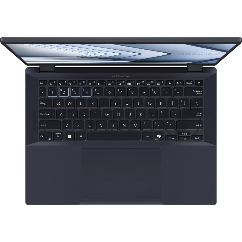 Ноутбук/ ASUS B3404CMA-Q50435X 14(1920x1200 (матовый) WVA)/Intel Core Ultra 7 155U(1.7Ghz)/16384Mb/1024PCISS 1y/1.57kg/Star Black/Win11Pro