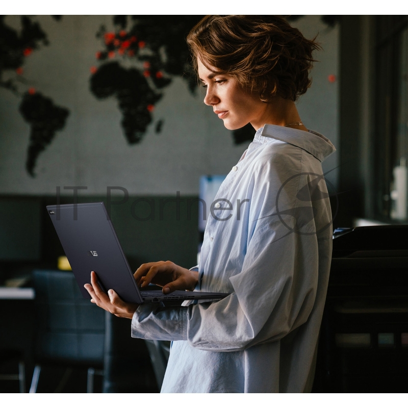 Ноутбук/ ASUS B3404CMA-Q50435X 14(1920x1200 (матовый) WVA)/Intel Core Ultra 7 155U(1.7Ghz)/16384Mb/1024PCISS 1y/1.57kg/Star Black/Win11Pro