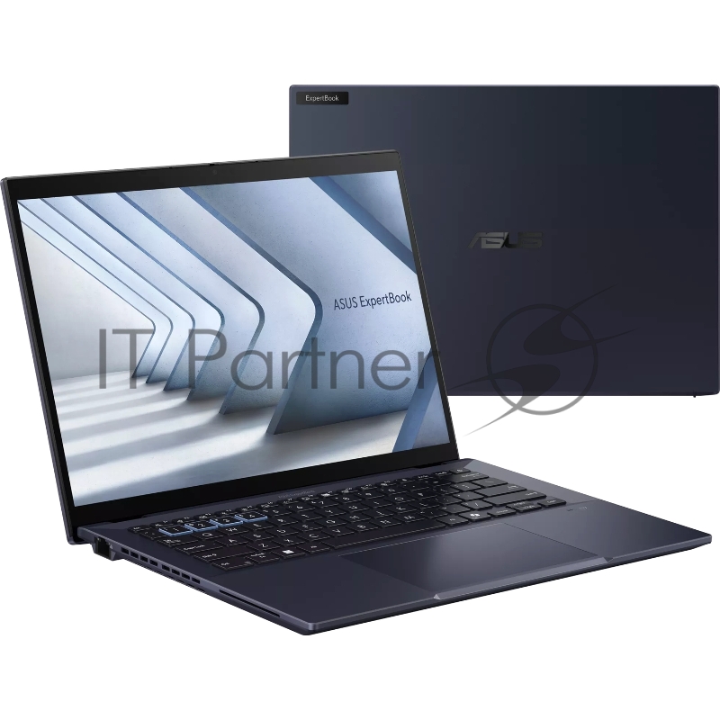 Ноутбук/ ASUS B5404CMA-QN0396 14(2560x1600 (матовый) WVA)/Intel Core Ultra 5 125U(1.3Ghz)/16384Mb/512PCISSD 1y/1.34kg/Star Black/DOS + магн-алюм корп