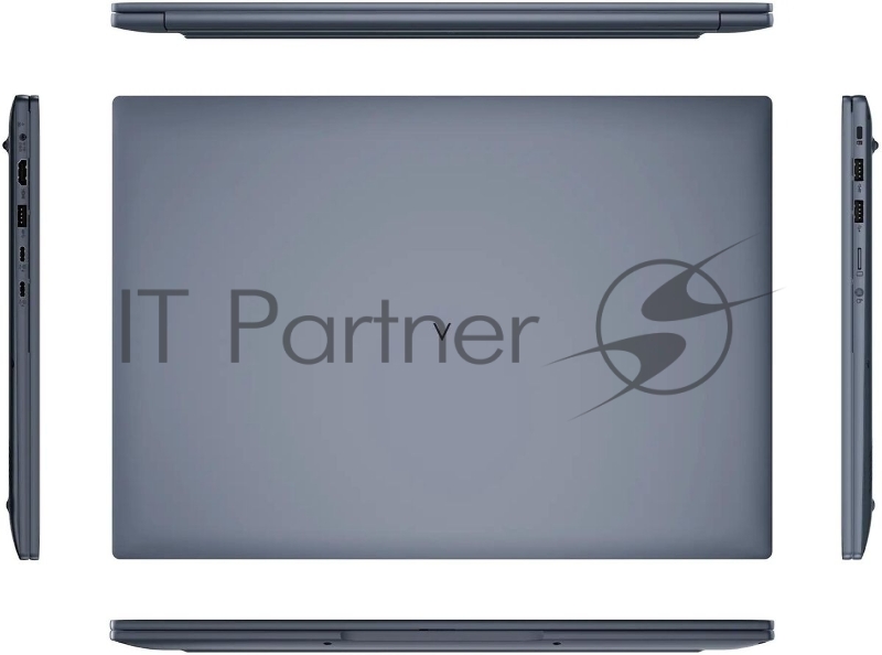 Ноутбук Digma Pro Pactos Core i5 1235U 16Gb SSD512Gb Intel Iris Xe graphics 16 IPS WUXGA (1920x1200) Windows 11 Professional dk.grey WiFi BT Cam 5500mAh (DN16P5-ADXW01)